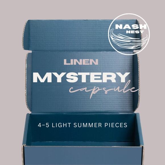 Linen Mystery Capsule, 4–5 Light Summer Pieces | Size Small, Curated Clean - Picture 1 of 1